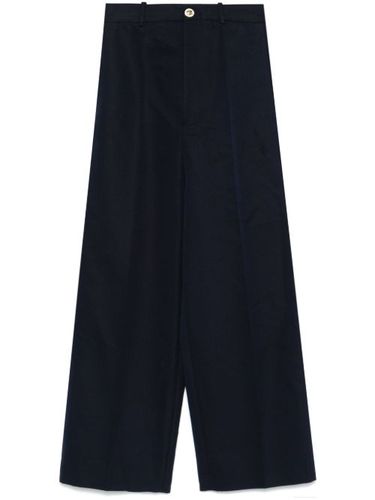 SANDRO pantalon de costume - Bleu - SANDRO - Modalova