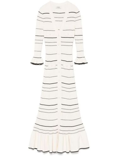 Robe en maille à coupe longue - SANDRO - Modalova