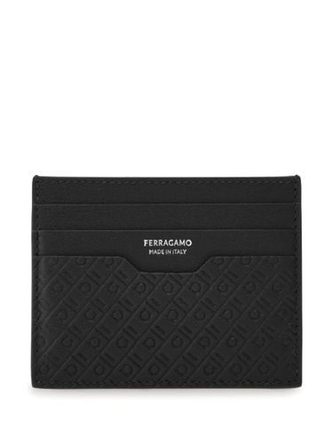 Porte-cartes à plaque logo - Ferragamo - Modalova