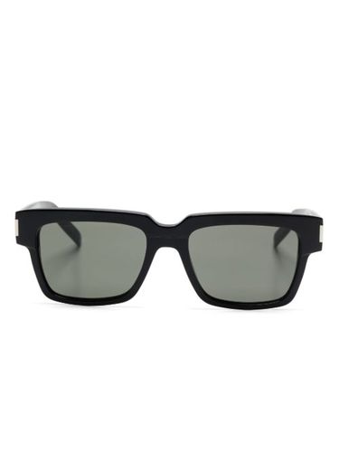 Lunettes de soleil à monture carrée - Saint Laurent Eyewear - Modalova