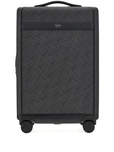 Valise en cuir à imprimé Gancini - Ferragamo - Modalova