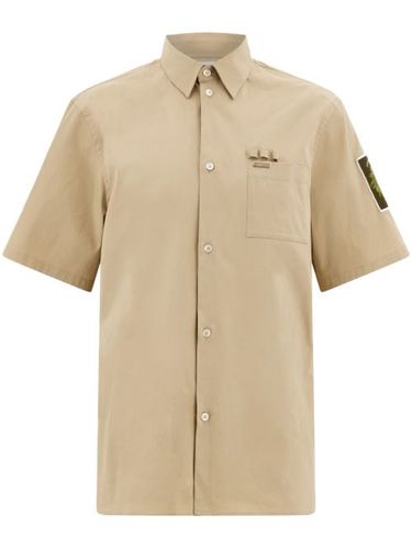 Chemise à patch logo - Ferragamo - Modalova