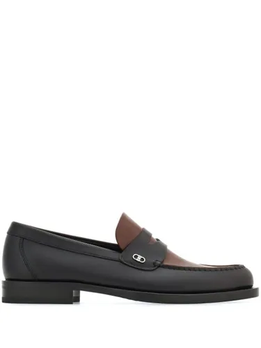 Ferragamo mocassins Gancini - Noir - Ferragamo - Modalova