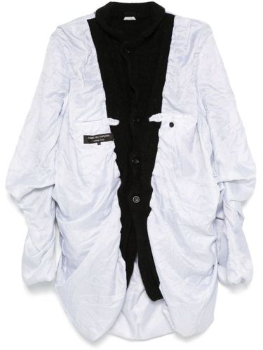 Manteau à empiècements contrastants - Comme des Garçons Homme Plus - Modalova