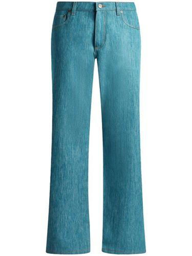 ETRO jean à boutons Pegaso - Bleu - ETRO - Modalova