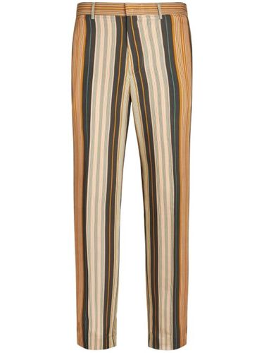 Pantalon droit à rayures - ETRO - Modalova