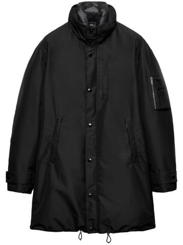 Prada manteau à logo - Noir - Prada - Modalova