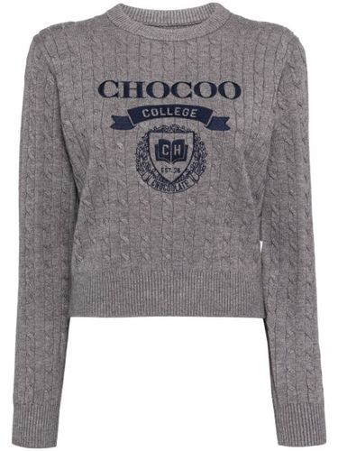 Pull à logo brodé - CHOCOOLATE - Modalova