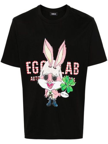 EGONlab. t-shirt Lapinou - Noir - EGONlab. - Modalova