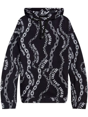 Sweat à logo imprimé - Versace Jeans Couture - Modalova