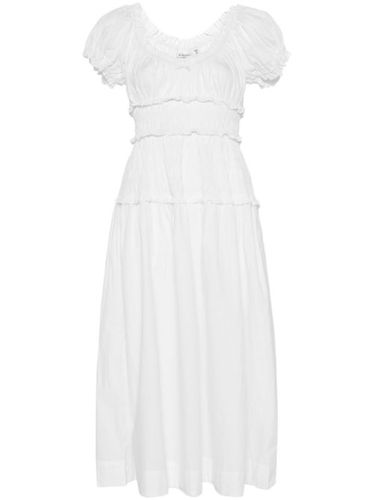 DÔEN robe mi-longue Leanne - Blanc - DÔEN - Modalova