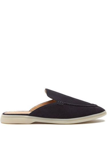 Scarosso chaussons en daim - Bleu - Scarosso - Modalova