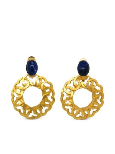 Boucles d'oreilles à logo CC (1995) - CHANEL Pre-Owned - Modalova