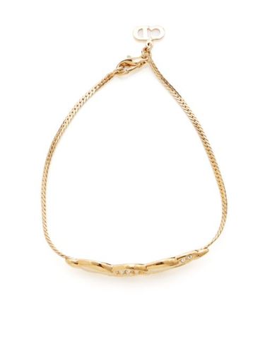 Bracelet serpent à ornements strassés - Christian Dior Pre-Owned - Modalova