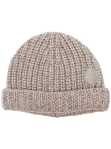 Bonnet en maille nervurée - Moncler - Modalova