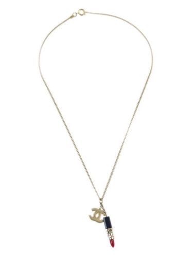 Collier à pendentif rouge à lèvres (2004) - CHANEL Pre-Owned - Modalova