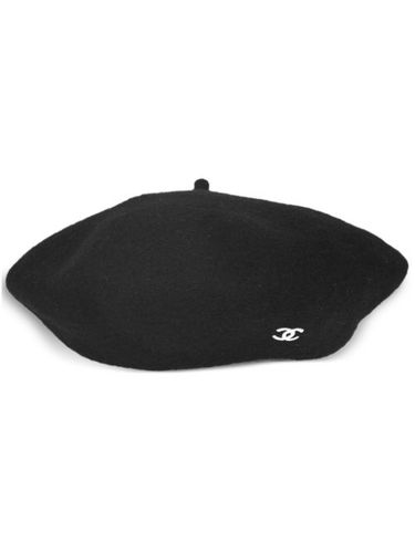 Béret à logo CC (années 1990-2000) - CHANEL Pre-Owned - Modalova