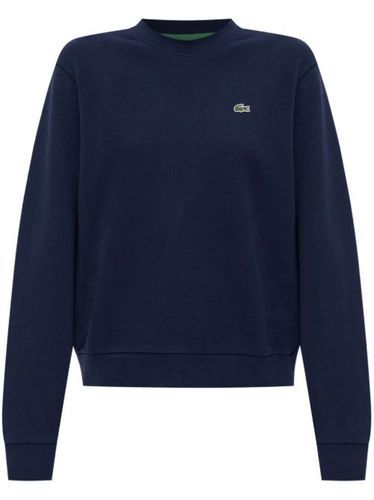 Sweat ample en polaire à col rond - Lacoste - Modalova