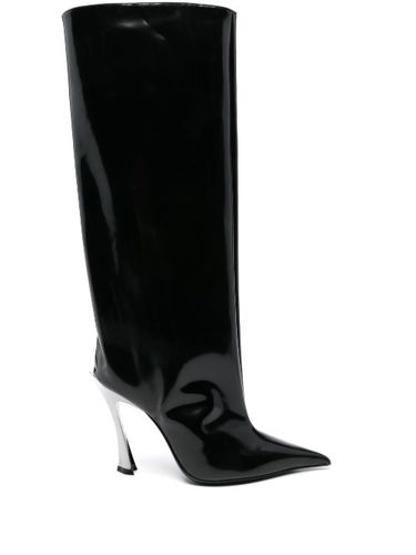 Bottines en cuir verni 110 mm - Mugler - Modalova