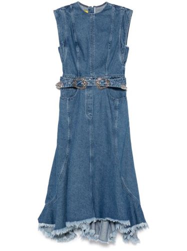Robe en jean à coupe mi-longue - Marques'Almeida - Modalova