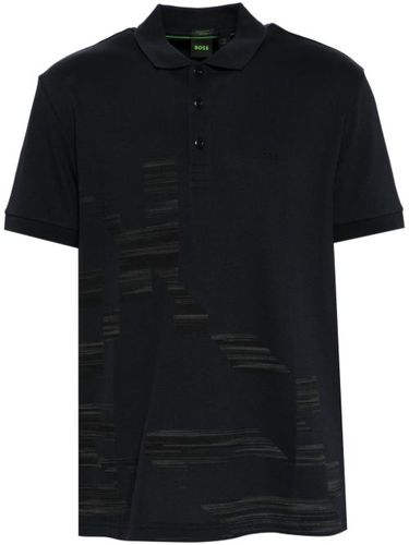 Polo à imprimé graphique - BOSS - Modalova