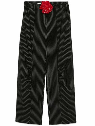 Pantalon cargo à fines rayures - ROTATE BIRGER CHRISTENSEN - Modalova