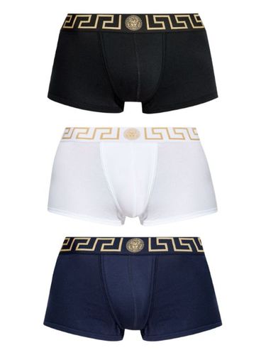 Lot de trois boxers Greca Border - Versace - Modalova