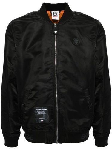 Veste bomber à patch logo - AAPE BY *A BATHING APE® - Modalova