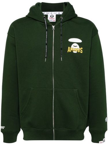 Hoodie à logo imprimé - AAPE BY *A BATHING APE® - Modalova