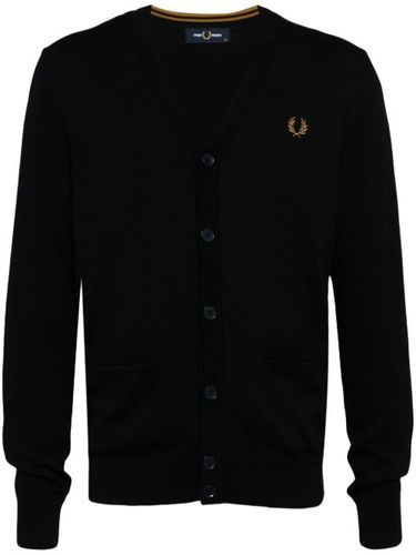 Cardigan à logo brodé - Fred Perry - Modalova