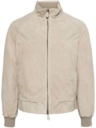 Veste zippée en daim - Man On The Boon. - Modalova