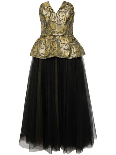 Robe mi-longue en jacquard - Amsale - Modalova