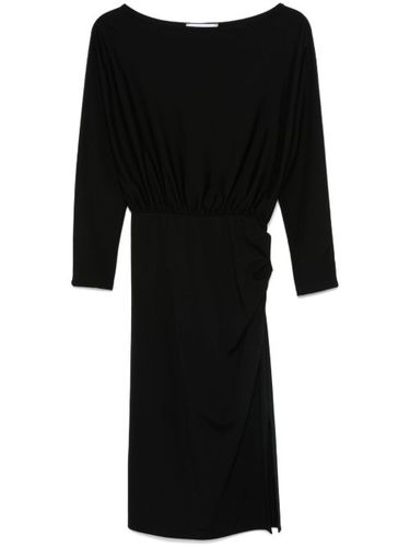 Robe mi-longue à design froncé - kaos - Modalova