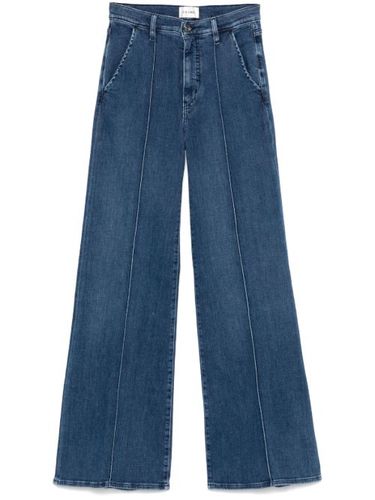 FRAME pantalon Pintuck - Bleu - FRAME - Modalova