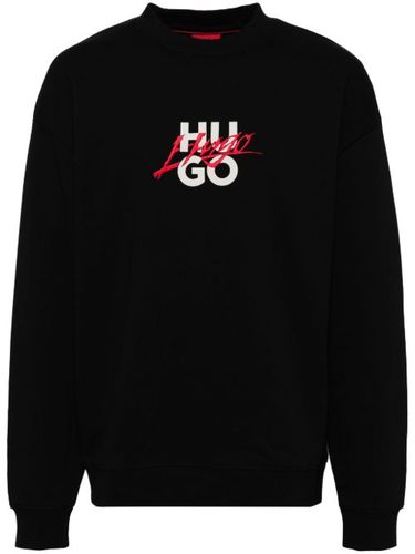 HUGO sweat Double-Logo - Noir - HUGO - Modalova