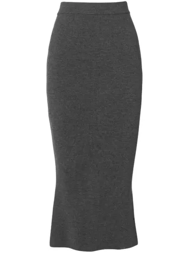 Jupe en maille à coupe mi-longue - Cashmere In Love - Modalova