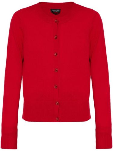 Cardigan en cachemire à col rond - Kate Spade - Modalova