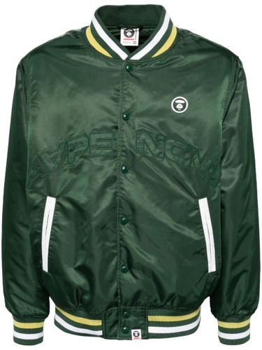 Veste bomber à patch logo - AAPE BY *A BATHING APE® - Modalova