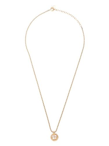 Collier à pendentif logo - Christian Dior Pre-Owned - Modalova