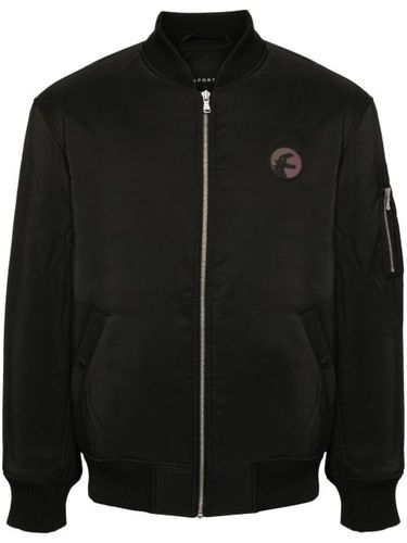 Veste bomber zippée à patch logo - SPORT b. by agnès b. - Modalova