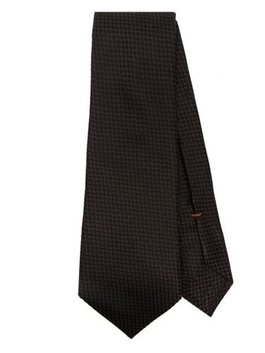Cravate à motif en jacquard - Zegna - Modalova