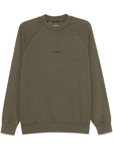 Sweat à logo brodé - C.P. Company - Modalova