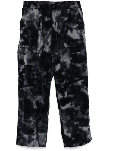 Pantalon ample à imprimé abstrait - Y-3 - Modalova