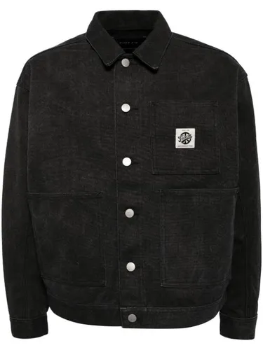 FIVE CM surchemise en jean - Noir - FIVE CM - Modalova