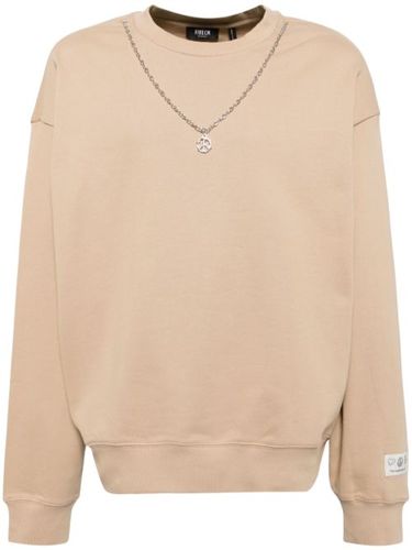 Sweat à détail de chaîne - FIVE CM - Modalova
