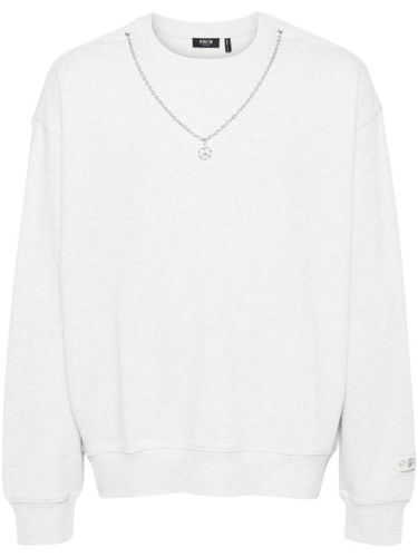 Sweat à détail de chaîne - FIVE CM - Modalova
