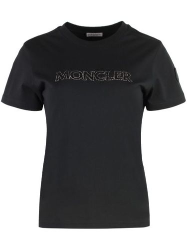 T-shirt à ornements en cristal - Moncler - Modalova