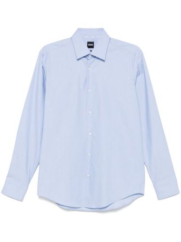 BOSS chemise en serge - Bleu - BOSS - Modalova