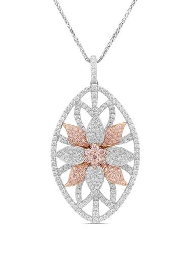 Collier en platine pavé de diamants - HYT Jewelry - Modalova