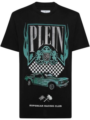 T-shirt Strass Flame Racing - Philipp Plein - Modalova